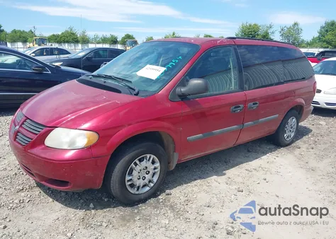 2006 Dodge Grand Caravan Se from USA, damaged, VIN 1D4GP24R16B639017